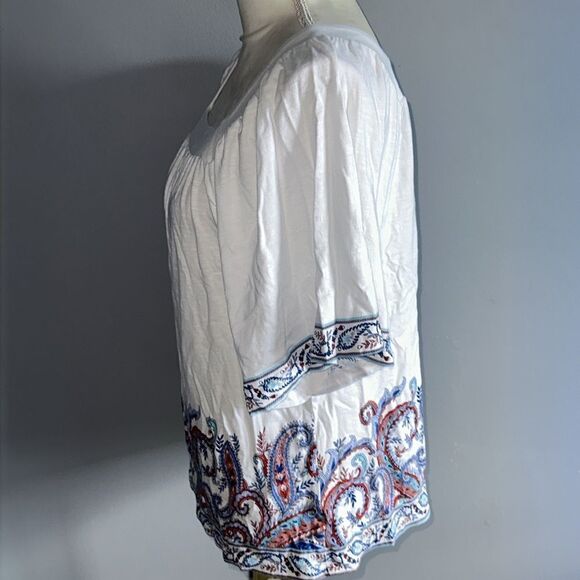 J.Jill Paisley Top! - Picture 4 of 11